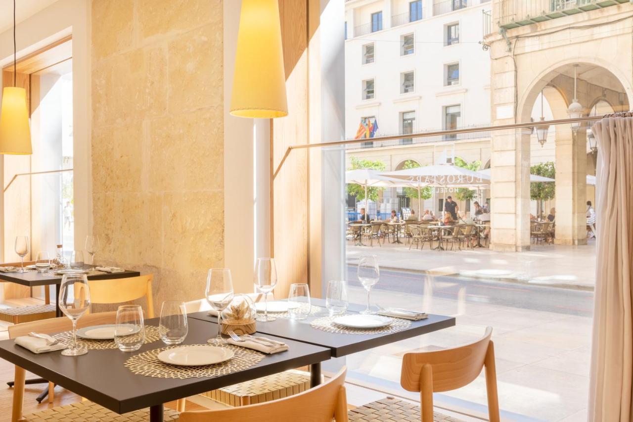 Eurostars Portico Аликанте Экстерьер фото Restaurant interior